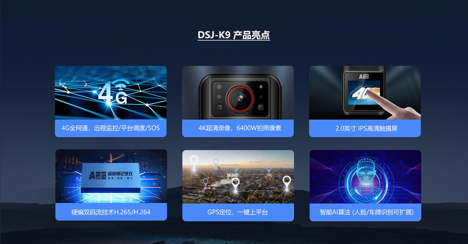 AEE 4G執(zhí)法記錄儀